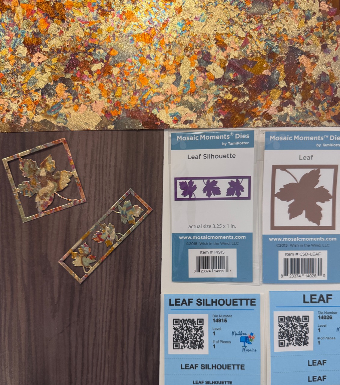 Mosaic Moments Leaf Combo