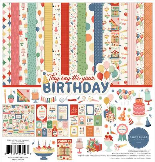 They Say It's Your Birthday Collection Kit