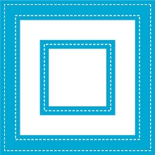Stitches Frame 4x4 Die