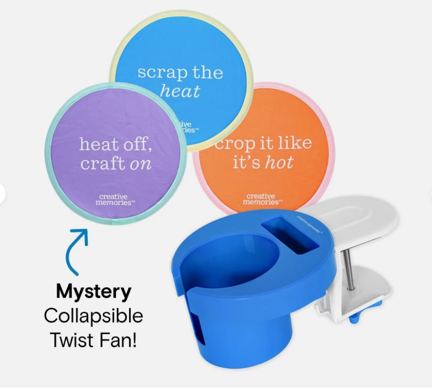 Creative Memories Eternal Blue Cup Caddy Bundle