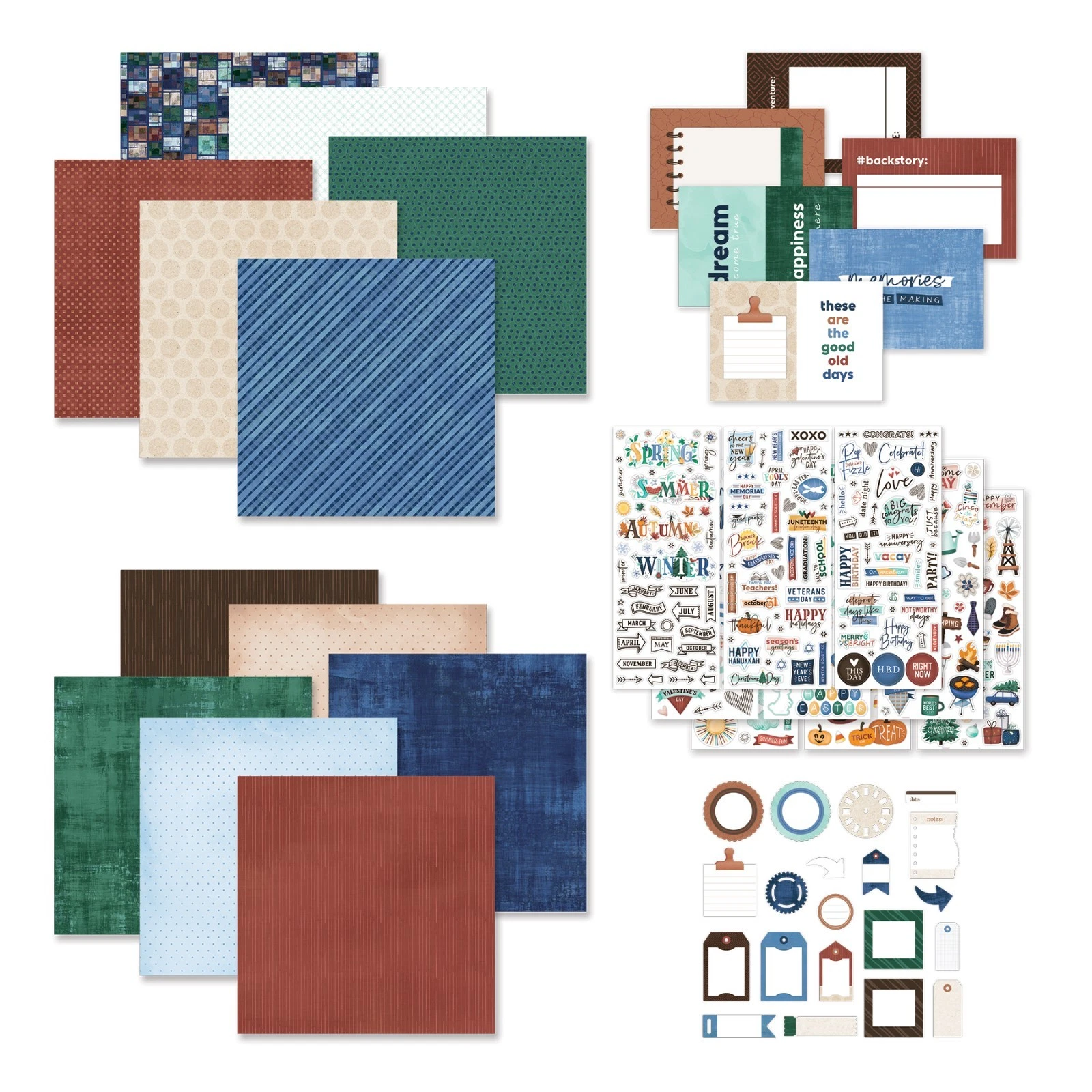 Creative Memories Noteworthy Days Bundle with Playbook and Bonus Simple Page Kit