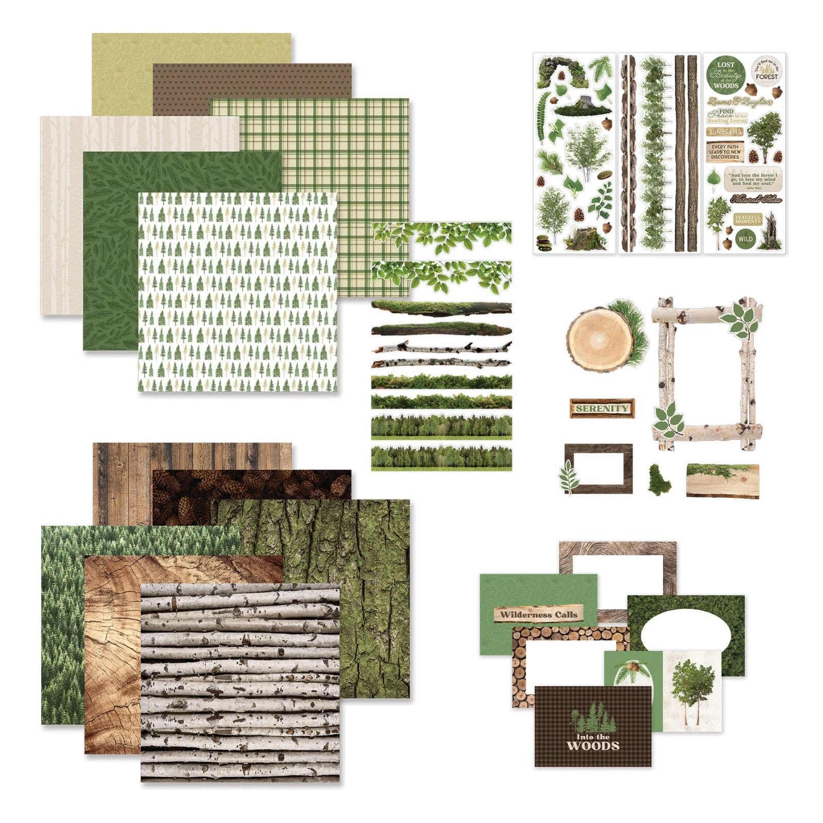 Creative Memories Deeper in the Woods Scrapbook Bundle