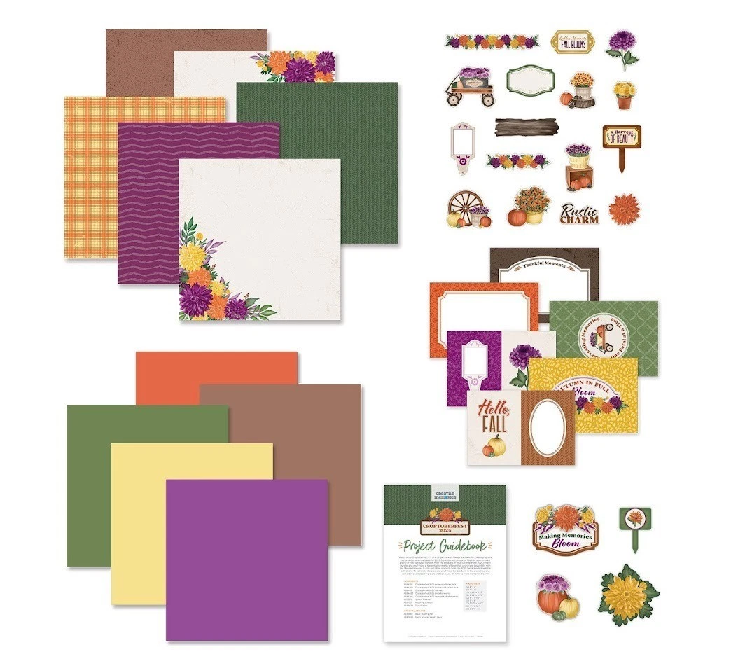 Creative Memories Croptoberfest 2025 Memories Bloom Bundle (No Album)