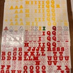 Creative Memories Bold ABC 123 Stickers, 42 Partial Sets photo 5