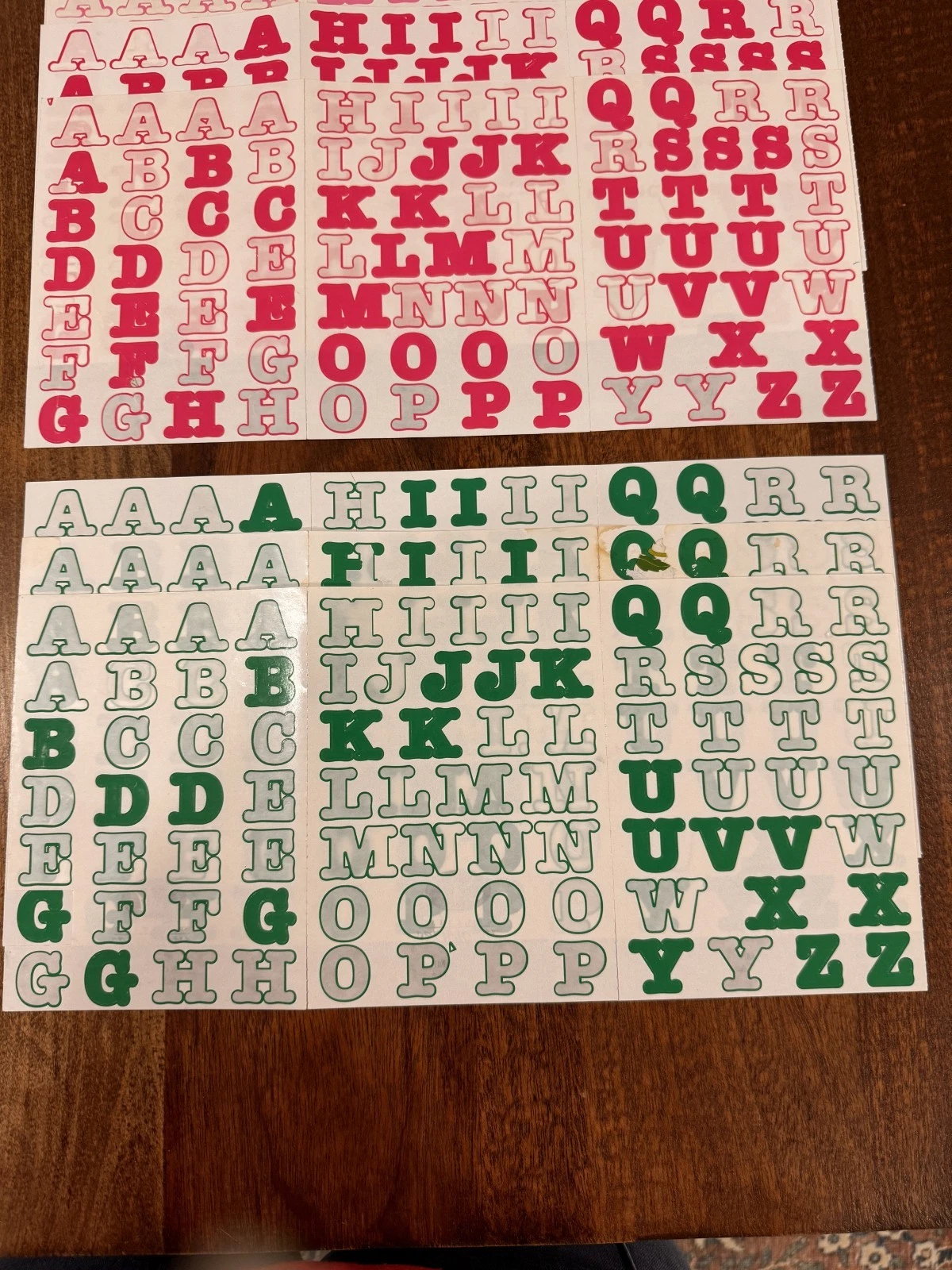 Creative Memories Bold ABC 123 Stickers, 42 Partial Sets photo 6